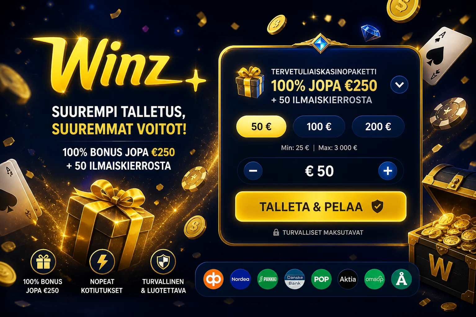 Winz — home hero